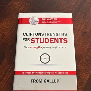 Clifton strengths for students book NWT